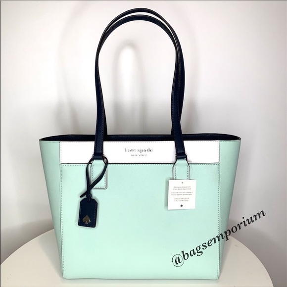 🤍 Kate Spade Large Colorblock Laptop Tote Bag 🤍 - Picture 2 of 15